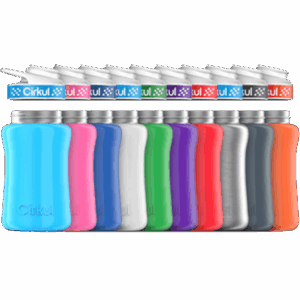 12oz. Stainless Steel Bottle & Comfort Grip Lid