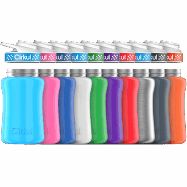 Add-on: 12oz. Stainless Steel Bottle & Comfort Grip Lid