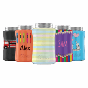 Custom 12oz. Stainless Steel Bottle & Comfort Grip Lid