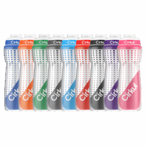 22oz. Insulated Squeeze Plastic Bottle & Sport Lid