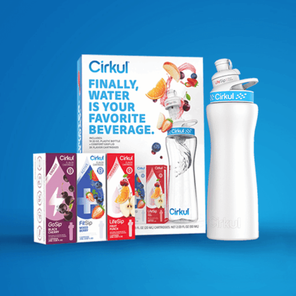 22oz. White Stainless Steel Bottle Starter Kit - Image 6