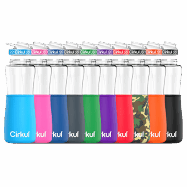 Add-on: 32oz. Plastic Bottle & Comfort Grip Lid + 32oz. Chill Sleeve
