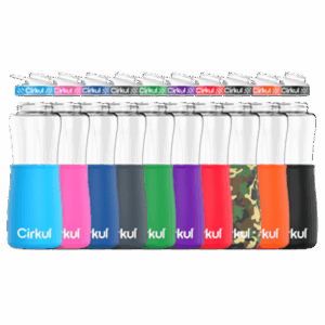 32oz. Plastic Bottle & Comfort Grip Lid + Chill Sleeve