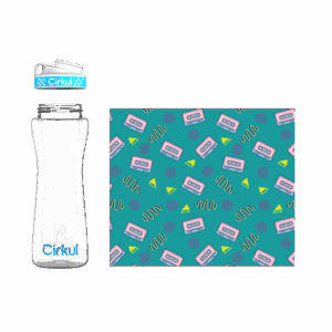 Custom 22oz. Plastic Bottle & Comfort Grip Lid