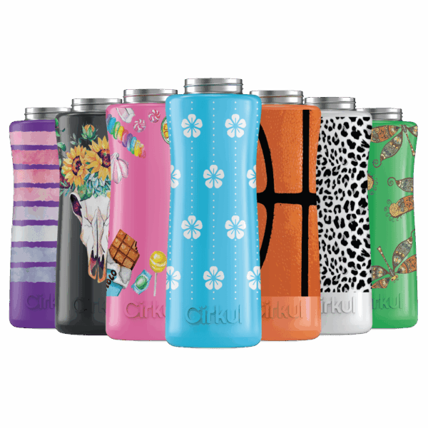 Custom 42oz. Stainless Steel Bottle & Comfort Grip Lid