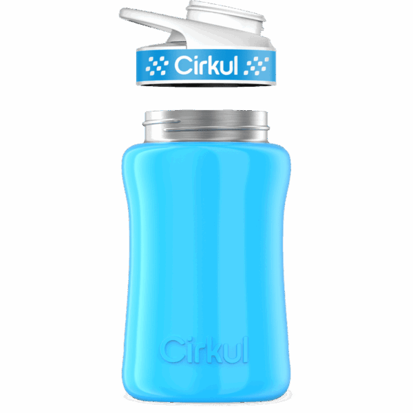 Add-on: 12oz. Stainless Steel Bottle & Comfort Grip Lid - Image 2