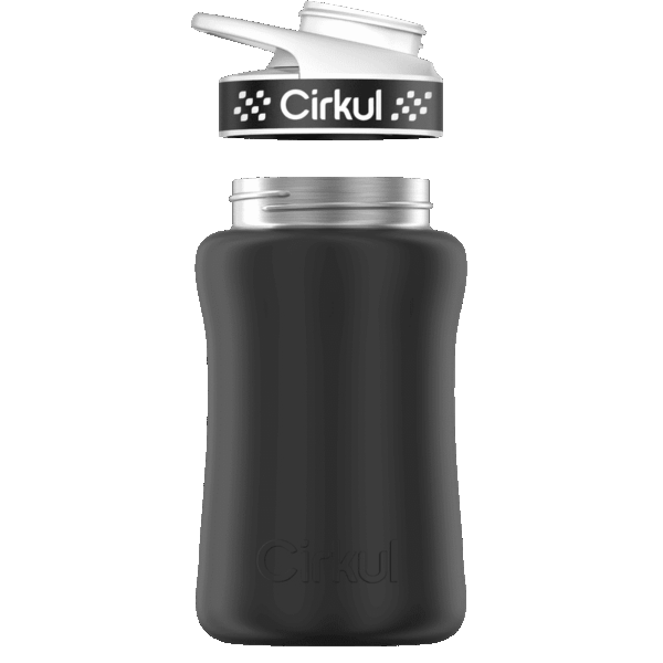 Add-on: 12oz. Stainless Steel Bottle & Comfort Grip Lid - Image 5