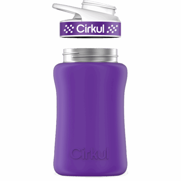 Add-on: 12oz. Stainless Steel Bottle & Comfort Grip Lid - Image 7