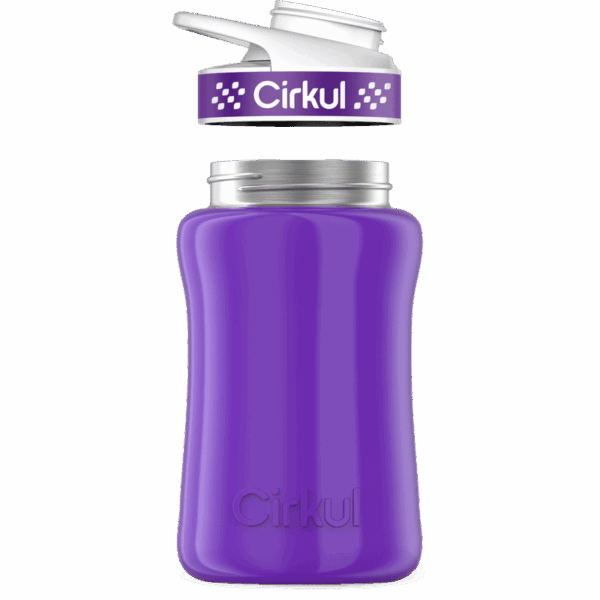 Add-on: 12oz. Stainless Steel Bottle & Comfort Grip Lid - Image 11