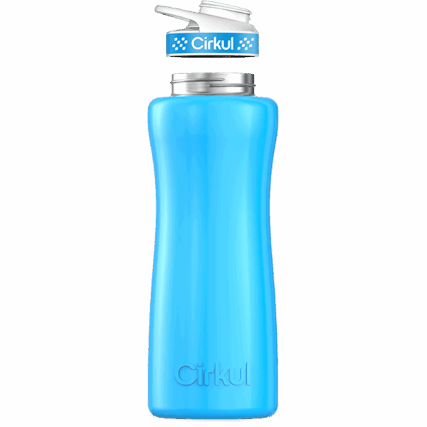 Add-on: 32oz. Stainless Steel Bottle & Comfort Grip Lid - Image 2