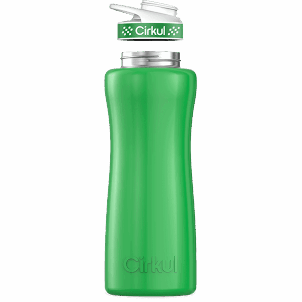Add-on: 32oz. Stainless Steel Bottle & Comfort Grip Lid - Image 4