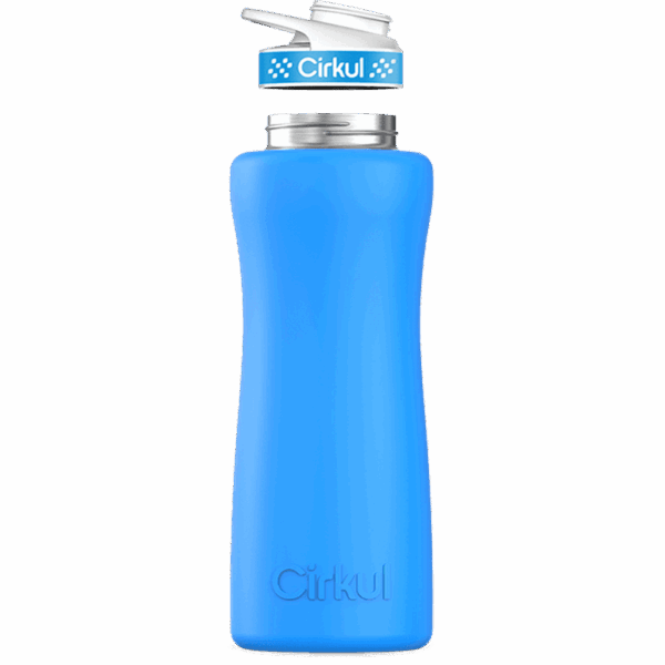 Add-on: 32oz. Stainless Steel Bottle & Comfort Grip Lid - Image 6