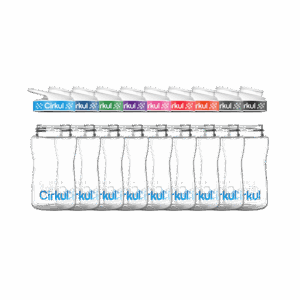 12oz. Plastic Bottle & Comfort Grip Lid