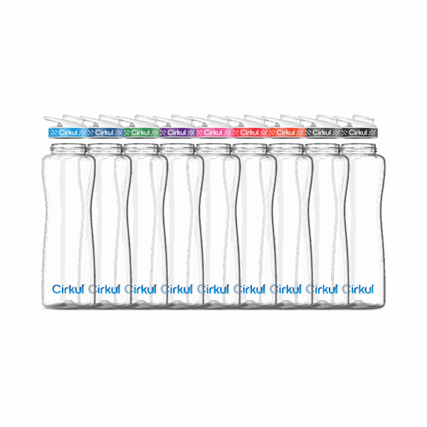 42oz. Plastic Bottle & Comfort Grip Lid