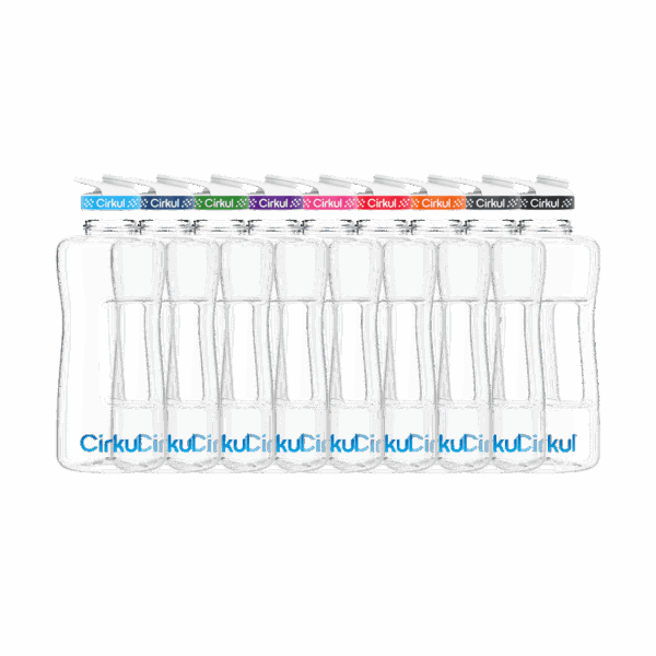 62oz. Plastic Bottle & Comfort Grip Lid