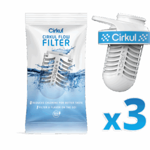 Cirkul Flow Filter (3-Pack) & New Comfort Grip Lid