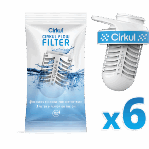 Cirkul Flow Filter (6-Pack) & New Comfort Grip Lid