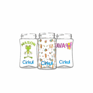 Custom 12oz. Plastic Bottle & Comfort Grip Lid