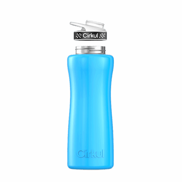 32oz. Stainless Steel Bottle & Comfort Grip Lid - Image 2