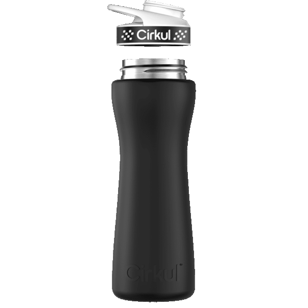 Add-on: 22oz. Stainless Steel Bottle & Comfort Grip Lid - Image 4
