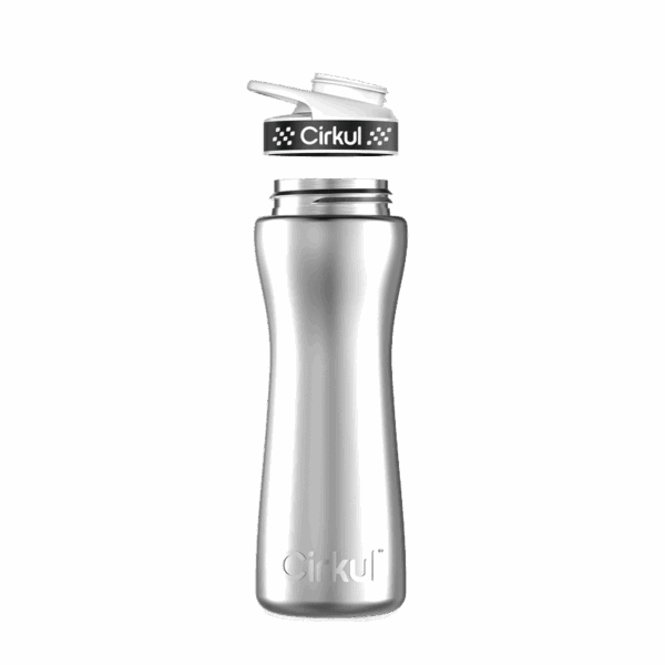 22oz. Stainless Steel Bottle & Comfort Grip Lid - Image 23