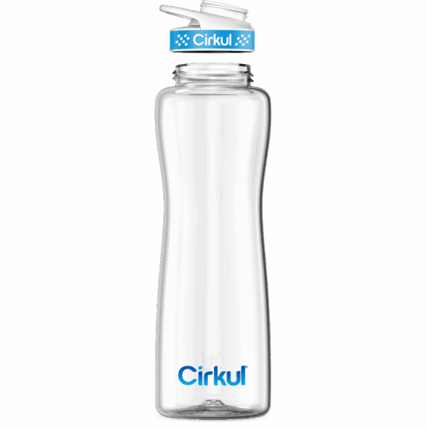 Custom 42oz. Plastic Bottle & Comfort Grip Lid - Image 2