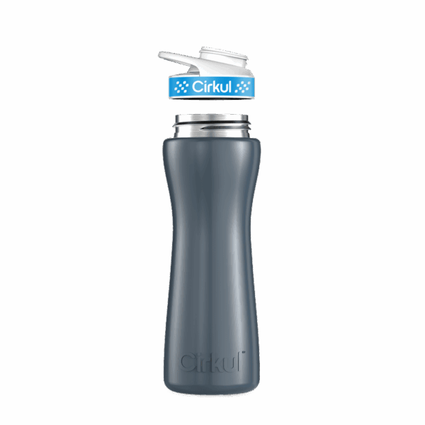 22oz. Stainless Steel Bottle & Comfort Grip Lid - Image 4