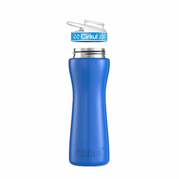 22oz. Stainless Steel Bottle & Comfort Grip Lid - Image 5