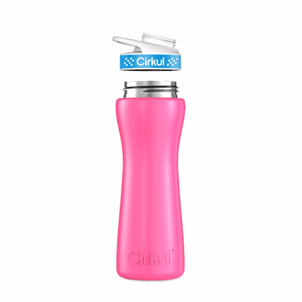 22oz. Stainless Steel Bottle & Comfort Grip Lid - Image 7