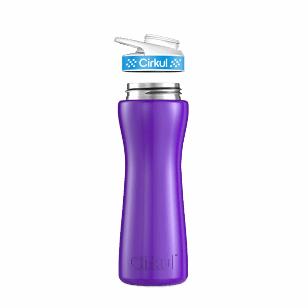 22oz. Stainless Steel Bottle & Comfort Grip Lid - Image 8