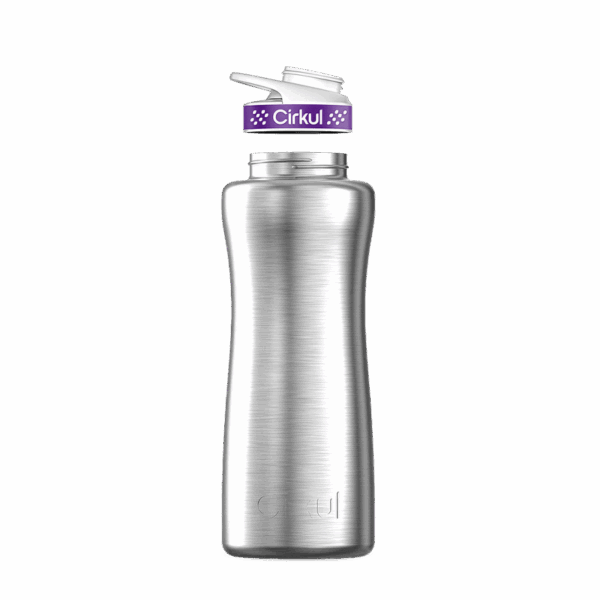 32oz. Stainless Steel Bottle & Comfort Grip Lid - Image 100