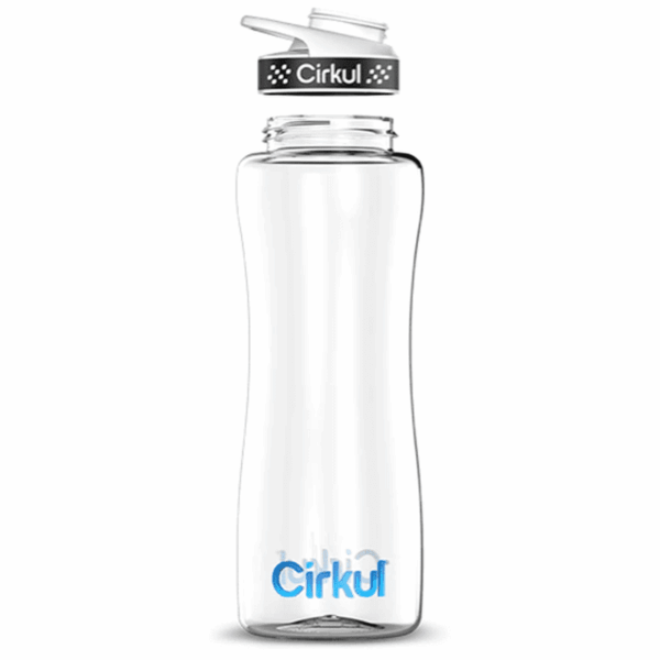 32oz. Plastic Bottle & Comfort Grip Lid - Image 2