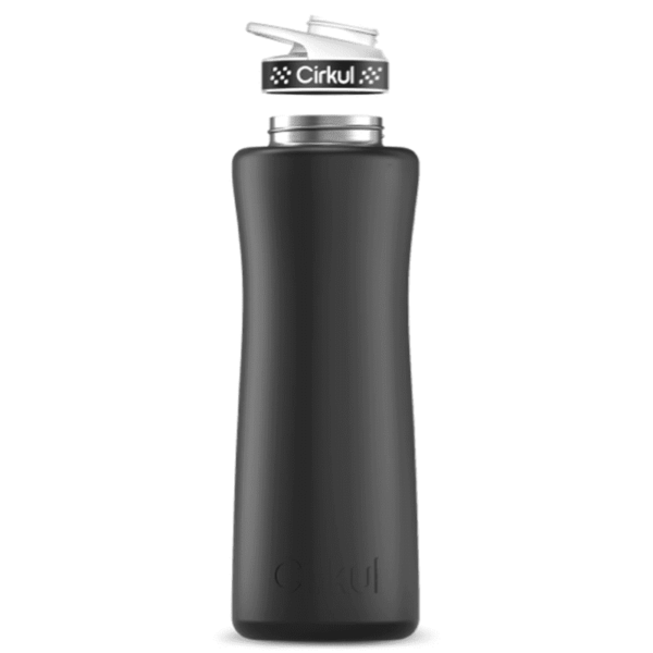 42oz. Stainless Steel Bottle & Comfort Grip Lid - Image 2