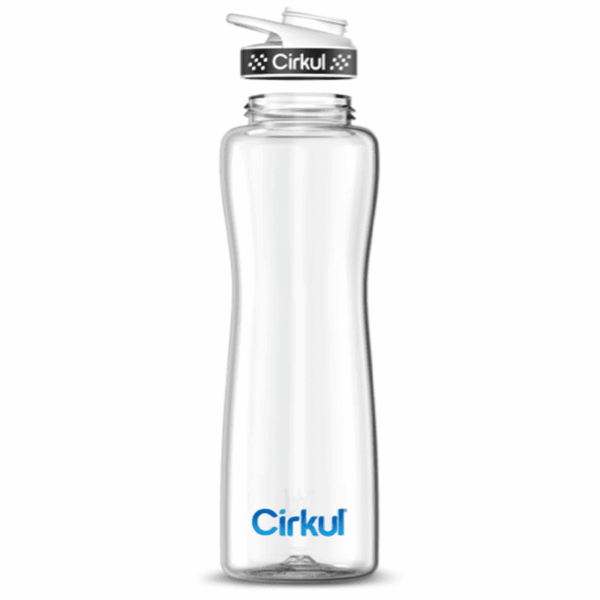42oz. Plastic Bottle & Comfort Grip Lid - Image 2
