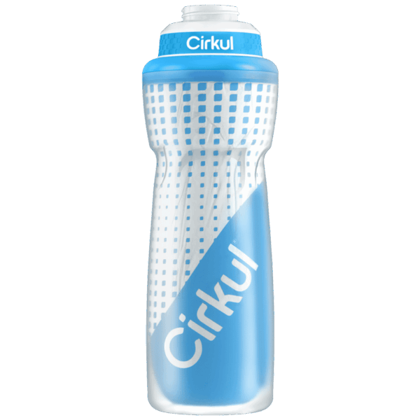 32oz. Insulated Squeeze Plastic Bottle & Sport Lid - Image 2