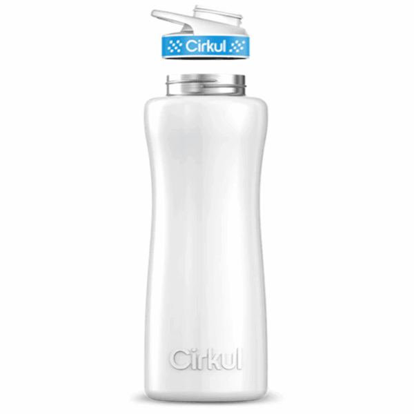 32oz. Stainless Steel Bottle & Comfort Grip Lid - Image 6