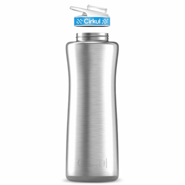 42oz. Stainless Steel Bottle & Comfort Grip Lid - Image 5