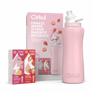 CX: 32oz. Blush Pink Stainless Steel Bottle Starter Kit (2C)