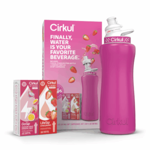 CX: 32oz. Hot Pink Stainless Steel Bottle Starter Kit (2C)