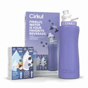 CX: 32oz. Matte Periwinkle Stainless Steel Bottle Starter Kit (2C)