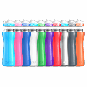 22oz. Stainless Steel Bottle & Comfort Grip Lid