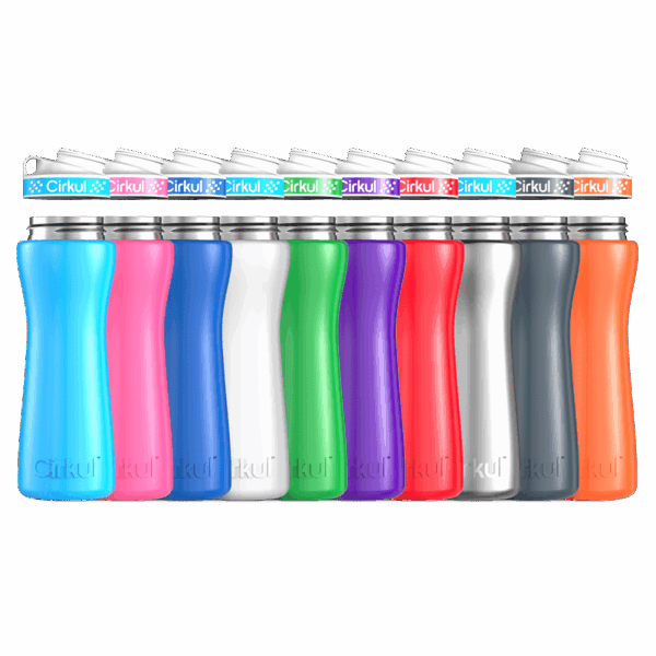 Add-on: 22oz. Stainless Steel Bottle & Comfort Grip Lid
