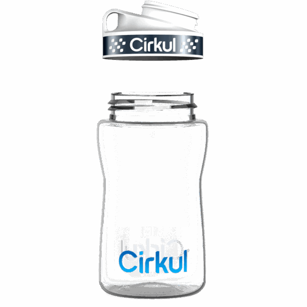 Custom 12oz. Plastic Bottle & Comfort Grip Lid - Image 3
