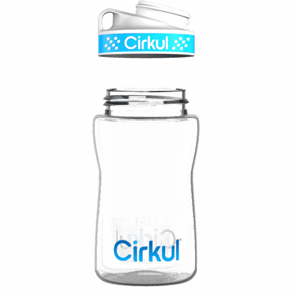 Custom 12oz. Plastic Bottle & Comfort Grip Lid - Image 4