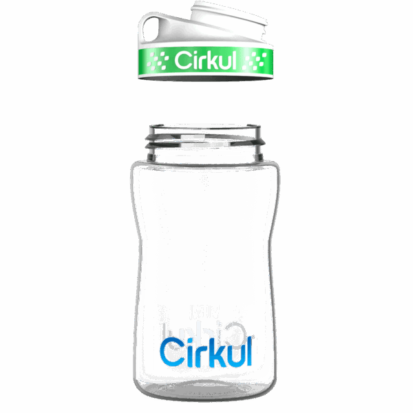 Custom 12oz. Plastic Bottle & Comfort Grip Lid - Image 6