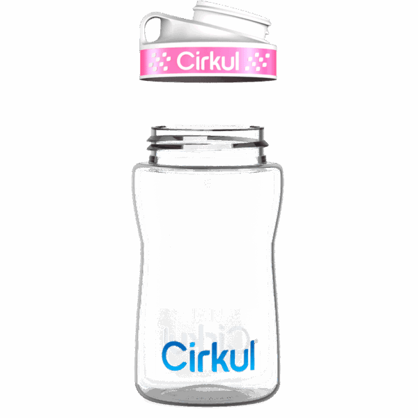 Custom 12oz. Plastic Bottle & Comfort Grip Lid - Image 9