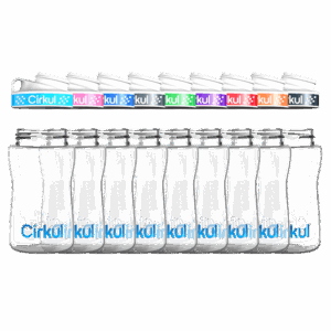 12oz. Plastic Bottle & Comfort Grip Lid