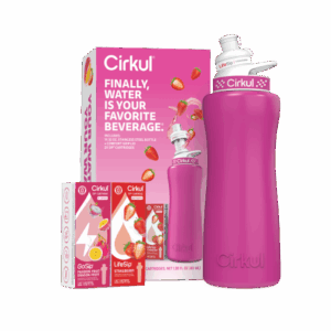 32oz. Hot Pink Stainless Steel Bottle Starter Kit