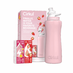 32oz. Blush Pink Stainless Steel Bottle Starter Kit