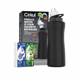 32oz. Matte Black Stainless Steel Bottle Starter Kit